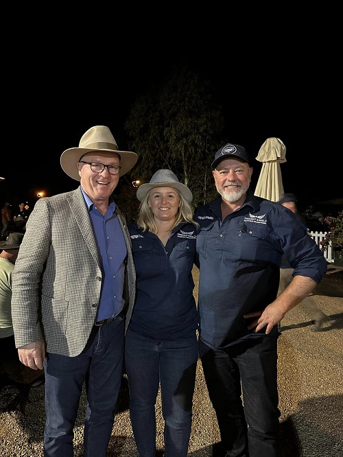 Long Drive For Drought 2023 (11) Birdsville Mark Jamieson, Jess and Brent