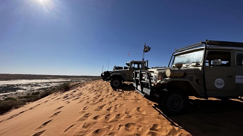 Long drive for drought 2023 8 big red sandune birdsville