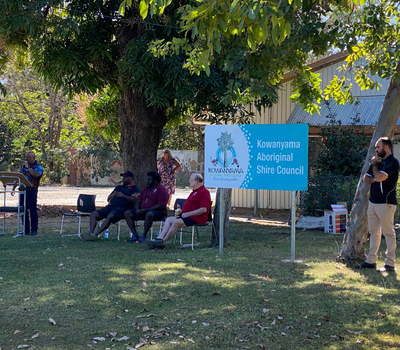 Kowanyama community meeting 450px