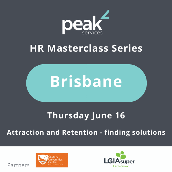 HR Masterclass 2022 - Brisbane Event