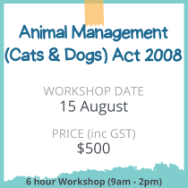 Animal Management (Aug 1 of 4)