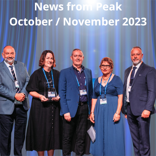 News from Peak (Oct/Nov 2023)