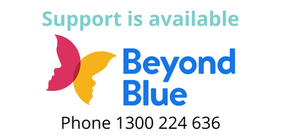 Support is available at BeyondBlue