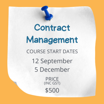 Contract Management (Training 2023)