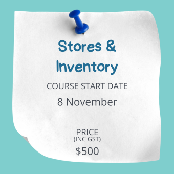 Stores &amp; Inventory (Training 2023)